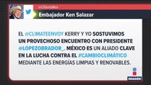 México es un aliado en la lucha contra cambio climático: Ken Zalazar