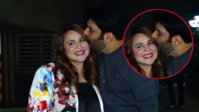 Kapil Sharma Ginni Chatrath ने Camera के सामने किया Kiss Video Viral | Boldsky