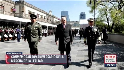 Conmemoran 109 aniversario de la Marcha de la Lealtad