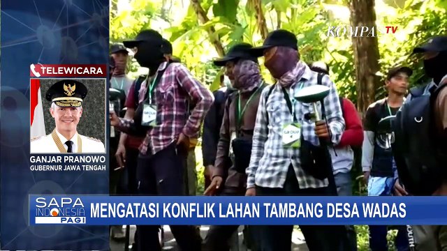 Ganjar Pranowo Anjurkan Pendekatan Dengan Warga Wadas Guna Hindari Konflik