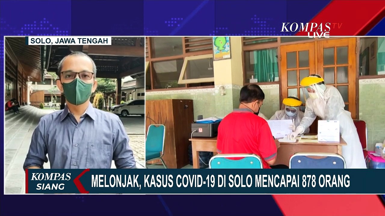 Kota Solo Capai 878 Kasus Aktif Positif Covid-19! Ratusan Siswa Ikut Terdampak