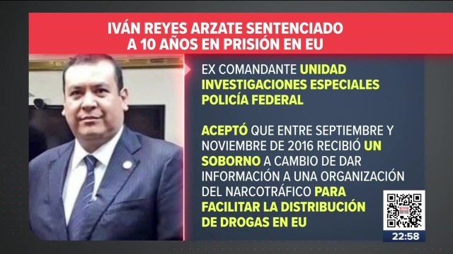 Iván Reyes Arzate sentenciado a 10 años de prisión en EU