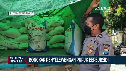 Polisi Bongkar Penyelewengan Pupuk Bersubsidi, 6,2 Ton Pupuk Disita