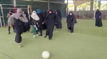 Karnataka Row: Bhopal girls play football wearing Hijab