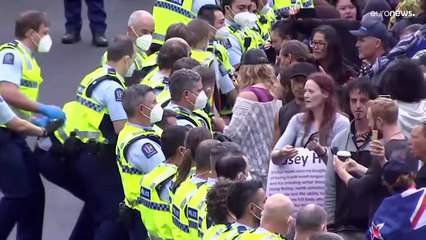 فيديو: نيوزيلاند.. اعتقال العشرات في ثالث يوم من الاحتجاجات ضد التطعيم الإجباري