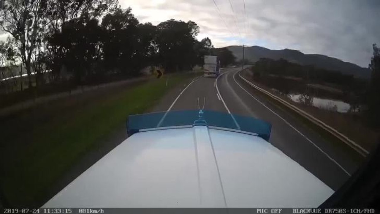 Dash cam footage - Jack Fletcher