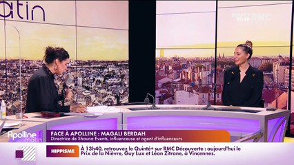 Face à Apolline : Magali Berdah - 10/02