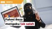 Fahmi Reza mengaku tak salah hina bekas Menteri Kesihatan