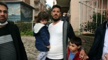 Suriyeli baba 7 ay sonra çocuklarına kavuştu