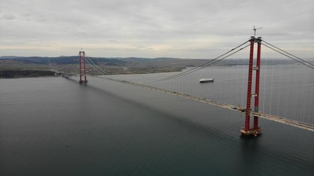 1915 Çanakkale Köprüsü'nün açılışına sayılı günler kaldı