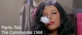 Vintage Actress Marilu Tolo in Commandos Movie 1968
