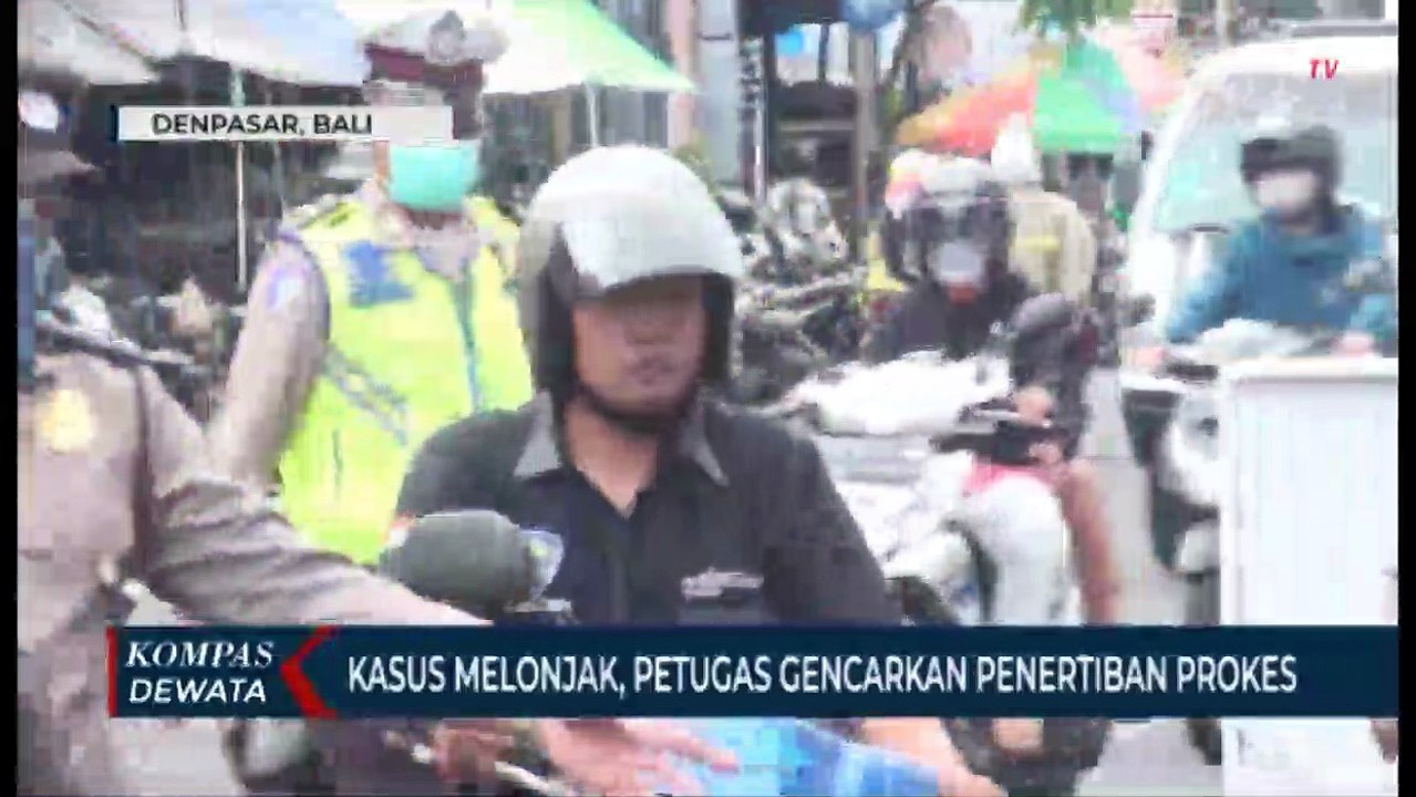 Penertiban Prokes Di Kota Denpasar