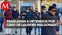 En BC, trasladan a prisión a presuntos asesinos de periodista Lourdes Maldonado
