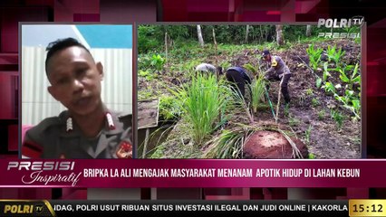 PRESISI INSPIRATIF : Bripka La Ali Anggota Bhabinkamtibmas Desa Gulili  Polda Maluku Yang Siap Siaga 24 Jam Dengan Menyusuri Sungai Melayani Masyarakat