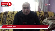 10 yıl evli kaldığı eşine 15 yıldır nafaka ödeyen yaşlı adam evinden oldu