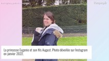 Princesse Eugenie : Nouvelles photos de son fils August pour son 1er anniversaire... Il a bien grandi !