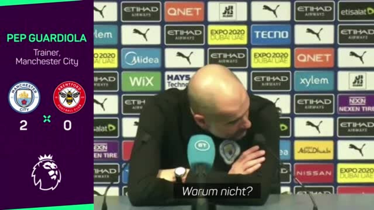 Guardiola: City 'nicht das beste Team der Welt'