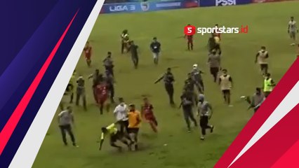 Liga 3  Tercoreng Lagi, Laga NZR Sumbersari vs Farmel FC Diwarnai Pengeroyokan Wasit