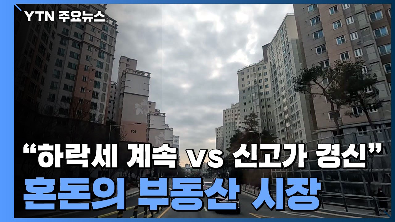 "하락세 계속 vs 신고가 경신"...혼돈의 부동산 시장 / YTN