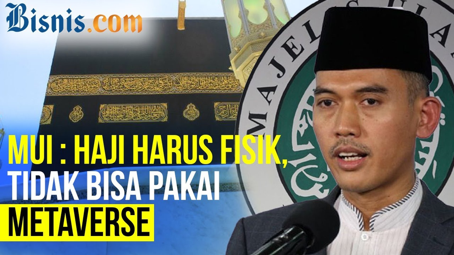 MUI Sebut Haji Metaverse Tidak Sah