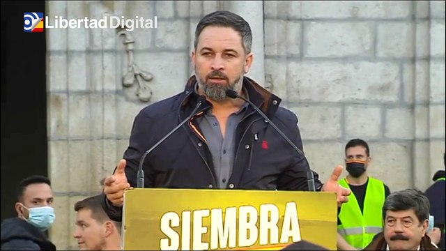 Abascal, sobre las peleas entre bandas: La solución de la izquierda es poner carteles en árabe