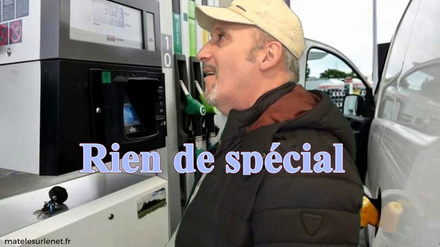 Non non !! Je n'ai rien à dire de particulier !