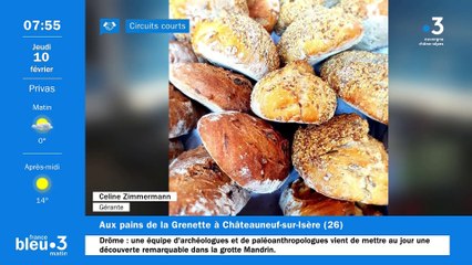 À Châteauneuf-sur-Isère, les bons pains au levain et viennoiseries, faits avec amour par Céline Zimmerman