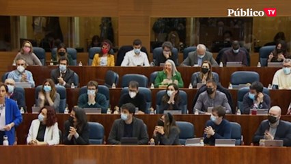 Mónica García, a Ayuso: "La empresa, donde ejerce de directivo su expareja, ha pasado de facturar 5.000 euros a facturar medio millón de euros desde que usted es presidenta."
