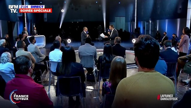 La France dans les yeux à Aubervilliers : Éric Zemmour est venu avec six policiers sur BFMTV