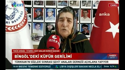 Şehit Anaları Derneği Başkanı sitem etti! Ben şehit annesi değil miyim?