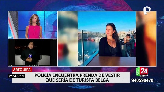 Arequipa: padres de la turista belga se unen a las labores de búsqueda