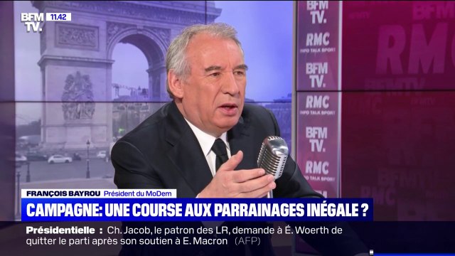 Qu'est-ce que la banque de parrainages proposée par François Bayrou ? BFMTV répond à vos questions