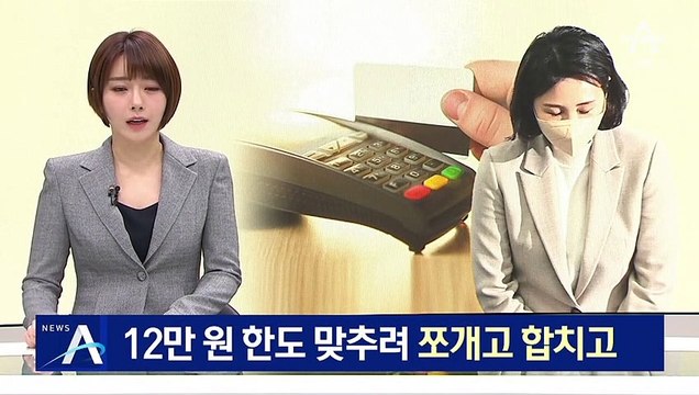 5급 배 씨, 법인카드 12만 원 한도 맞추려 쪼개고 합치고