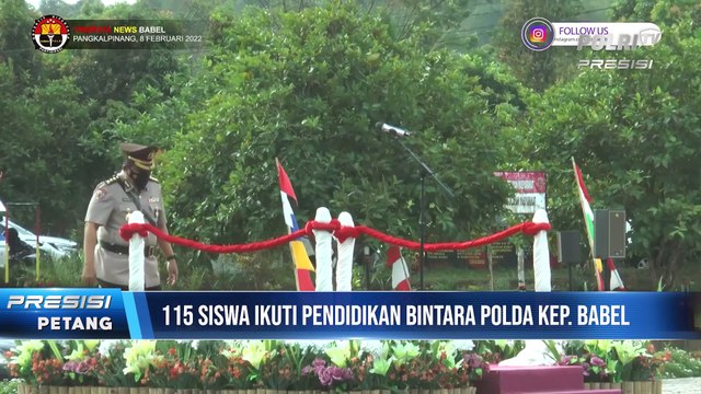 Irwasda Buka Pendidikan Pembentukan Bintara Polri di SPN Polda Kep. Babel