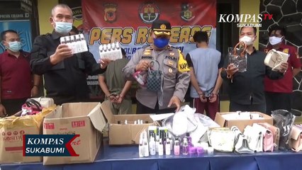 Pelaku Pencurian Kosmetik Ditangkap