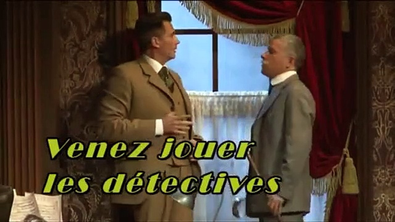 Part of the French play Le Chien des Baskervill...