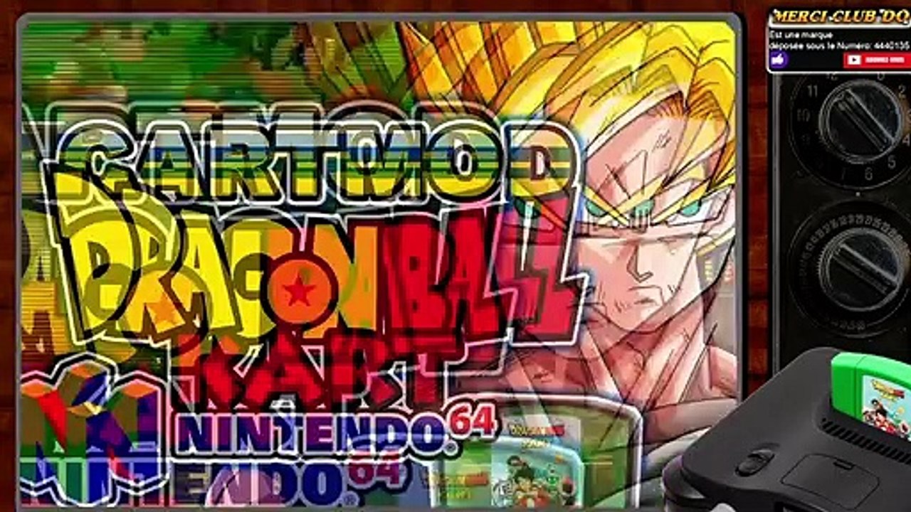 Dragon Ball Kart 64 - Cartmod - RomHack Nintendo 64