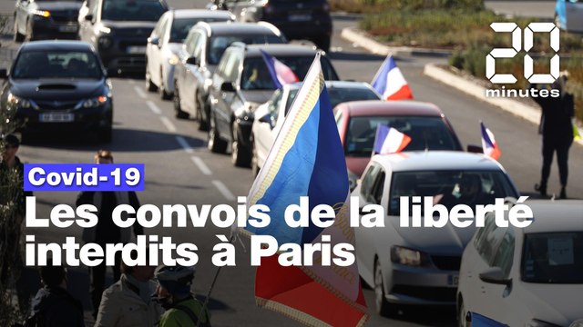 Coronavirus: Les convois de la liberté interdits à Paris