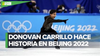 Donovan Carrillo finaliza su participación en Beijing 2022 con espectacular rutina
