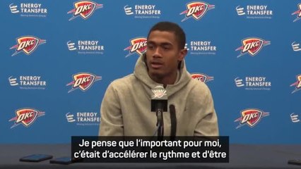 Thunder - Maledon : “Il suffit juste de se lancer, de ne pas penser”