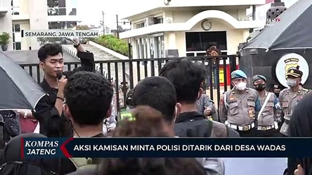 Aksi Kamisan Minta Polisi Ditarik Dari Desa Wadas