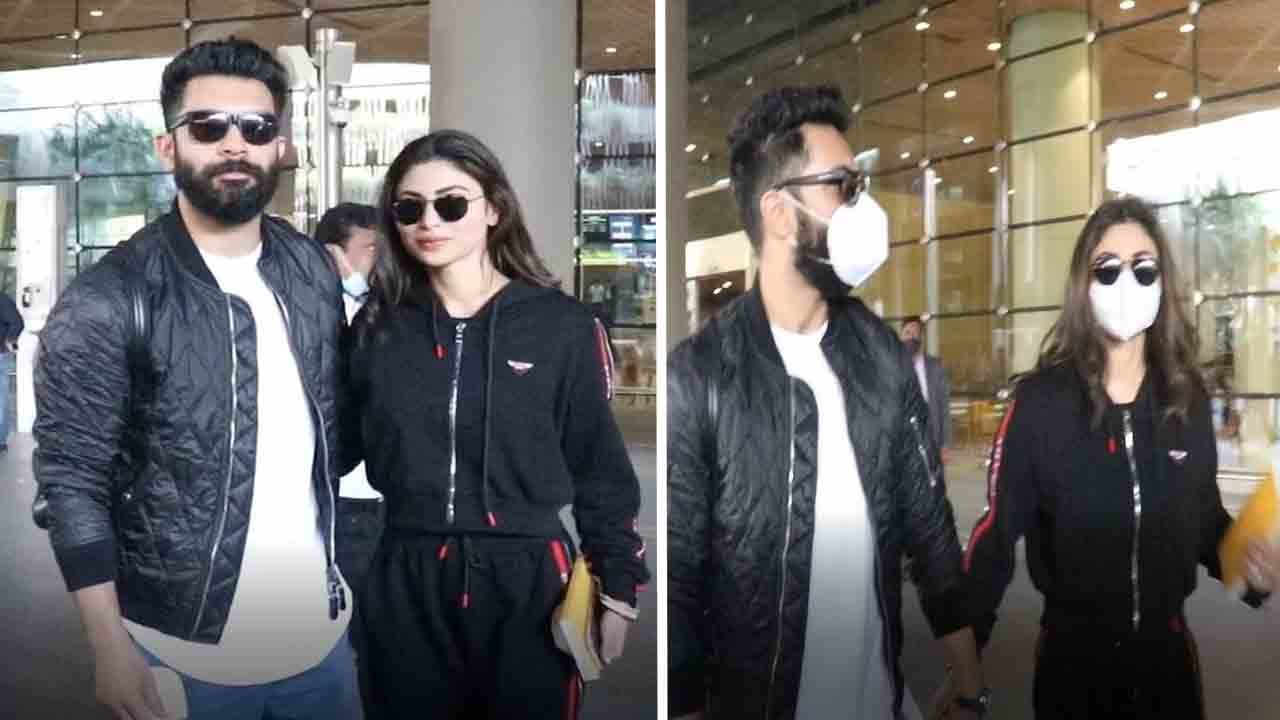 Mouni Roy Shrinagar से Sooraj Nambiar संग honeymoon मनाकर लौटी; Video | FilmiBeat