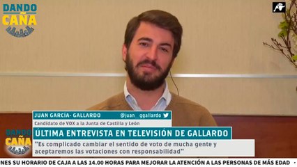 El Toro TV le concede a García-Gallardo el minuto de oro que le han negado todas las televisiones de CyL