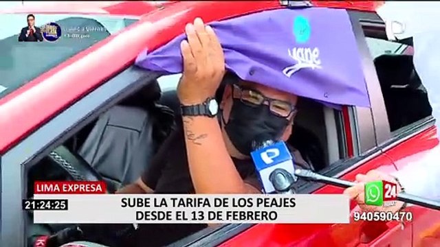 Suben precio del peaje de la Vía Evitamiento y Línea Amarilla a S/ 6.30