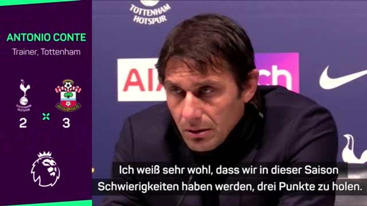 Conte nach Pleite: 'Müssen als erstes stabil sein'
