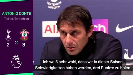 Conte nach Pleite: "Müssen als erstes stabil sein"