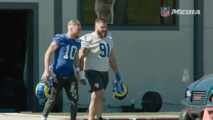 Rams and Bengals practice ahead of Super Bowl LVI