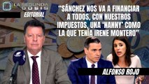 Alfonso Rojo: “Sánchez nos va a financiar a todos, con nuestros impuestos, una ‘nanny’ como la que tenía Irene Montero”