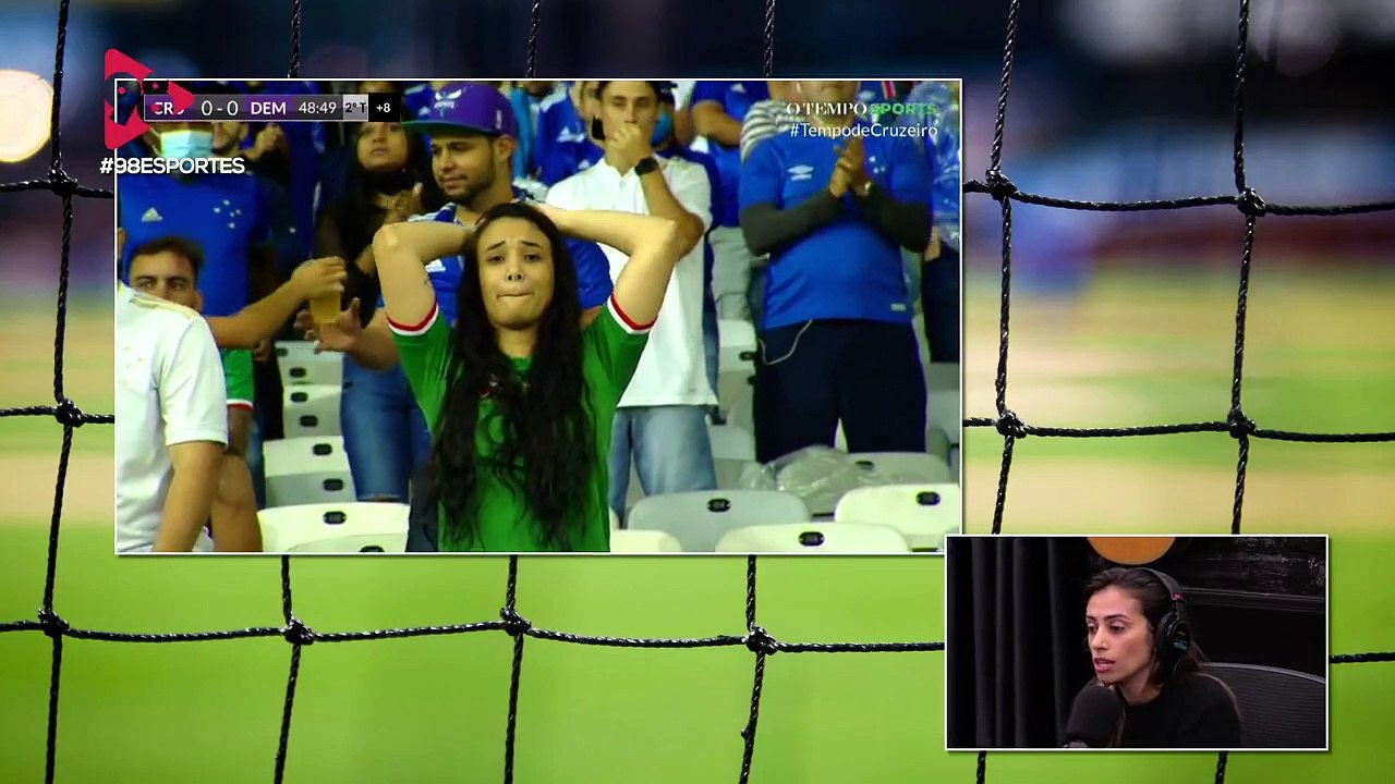 98 Esportes | "Faltou um pouco do meio-campo do Cruzeiro", comenta Lohanna Lima sobre atuação do Cruzeiro