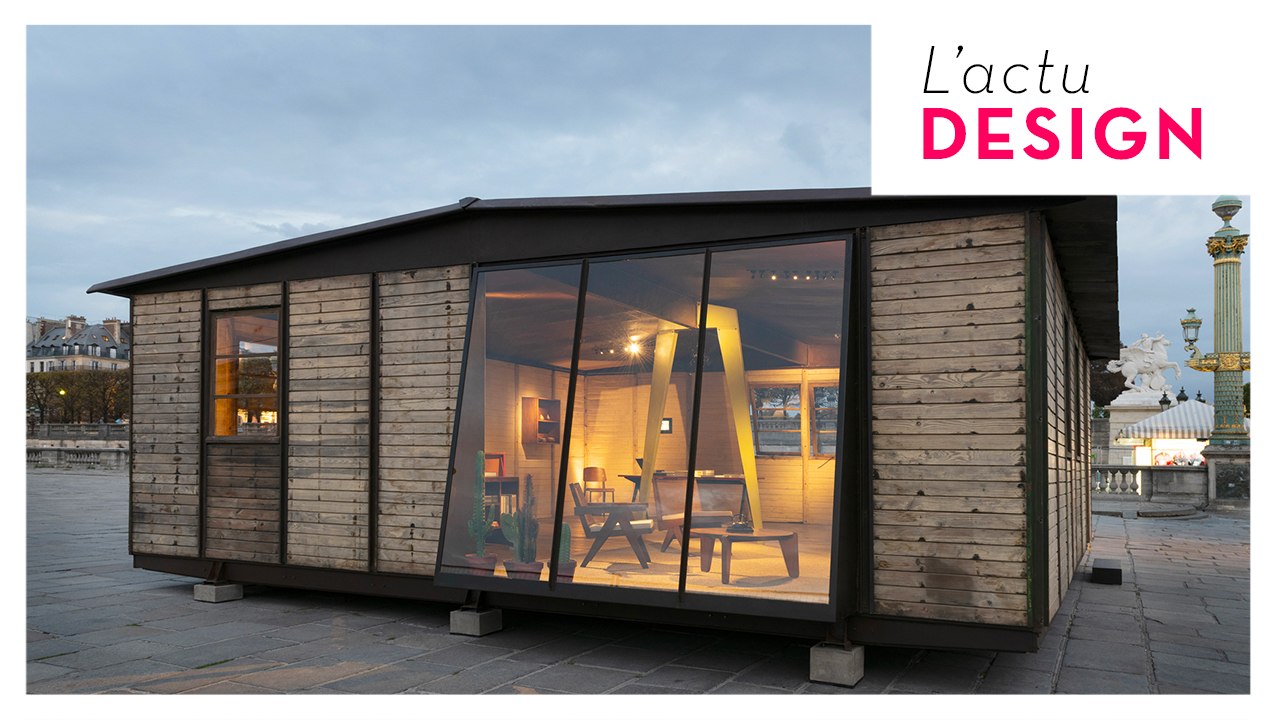 Une maison de Jean Prouvé se pose place de la Concorde !